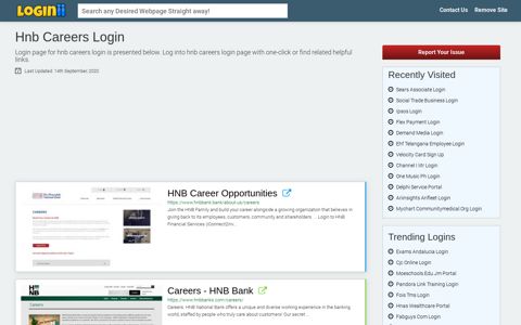 Hnb Careers Login - Loginii.com