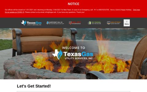 Texas Gas Utility Services: Sign Up, Pay Bills - OFFICIAL SITE