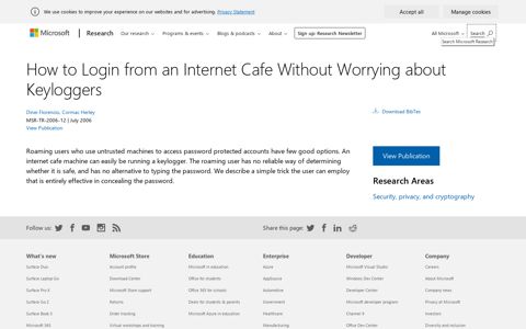How to Login from an Internet Cafe Without ... - Microsoft