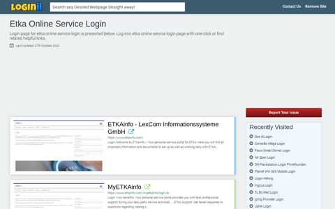 Etka Online Service Login - Loginii.com