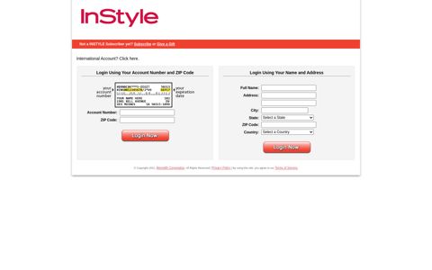 INSTYLE Customer Service - w1.buysub.com