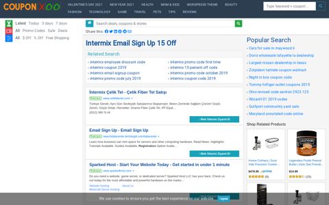 Intermix Email Sign Up 15 Off - 09/2020 - Couponxoo.com