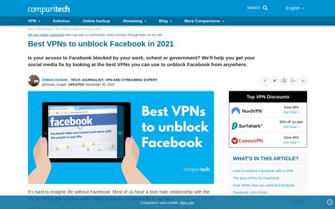 7 Best VPNs for Facebook in 2020: How to unblock Facebook