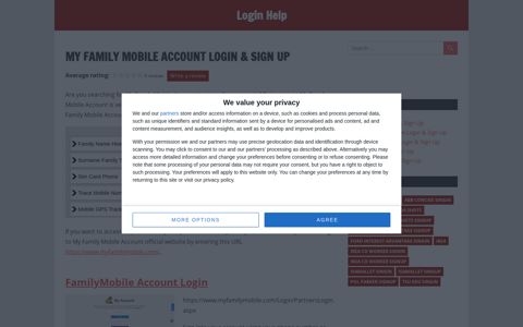 My Family Mobile Account Login & sign in guide, easy process ...