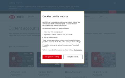 Current Accounts | Open An Account Online - HSBC UK