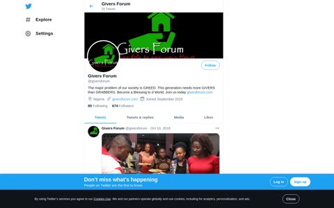 Givers Forum (@giversforum) | Twitter