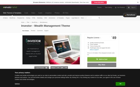 Investor - Wealth Management Theme by PixelGrapes ...