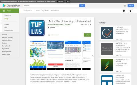 LMS - The University of Faisalabad - Apps on Google Play
