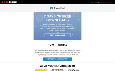 GraphicStock.com 7 Days Free Downloads