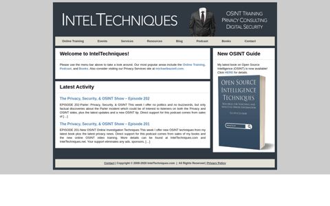 IntelTechniques.com | OSINT & Privacy Services by Michael ...