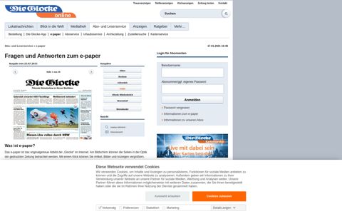 e-paper - Die Glocke online - Tageszeitung in den Kreisen ...