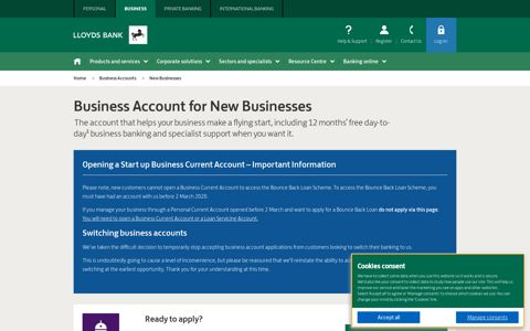 Business Accounts for New Businesses | Business | Lloyds Bank