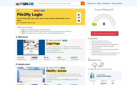 File2fly Login - A database full of login pages from all over the ...