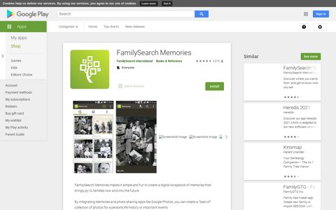 FamilySearch Memories - Apps on Google Play