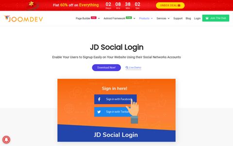 JD Social Login