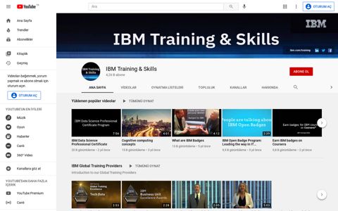 IBM Training & Skills - YouTube