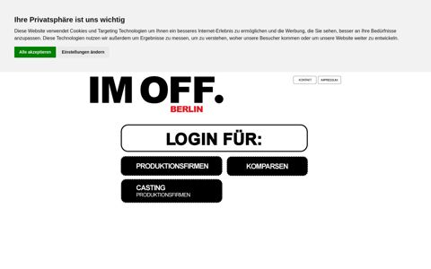 IM OFF Berlin - Komparsen & Kleindarstelleragentur