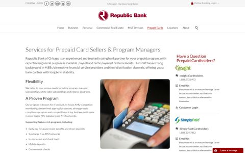 Prepaid Cards - Republic Bank