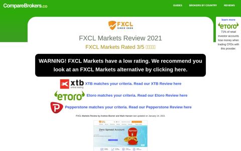 Is FXCL Markets a Scam? - Detailed FXCL Markets Review ...