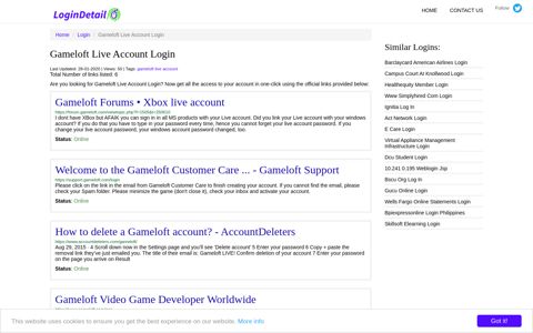 Gameloft Live Account Login Gameloft Forums • Xbox live ...