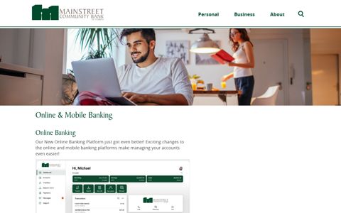 Online & Mobile Banking › Mainstreet Community Bank of ...