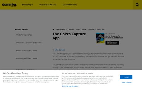 The GoPro Capture App - dummies