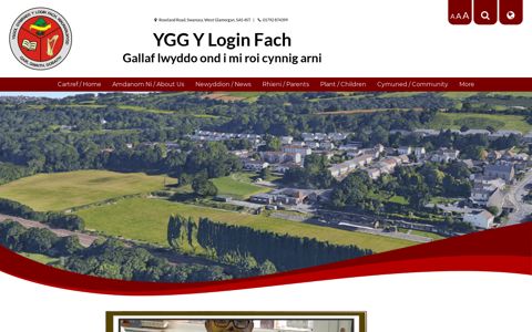 YGG Y Login Fach - Cartref / Home