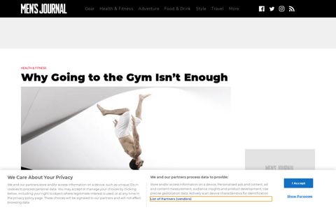 Why Going to the Gym Isn't Enough - Men's Journal