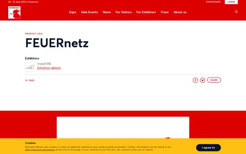 INTERSCHUTZ Product 2021: FEUERnetz (maksFIRE)