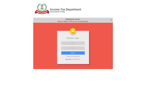 Sign In - Income Tax Department