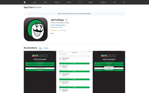 ‎Jet's Pizza on the App Store