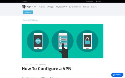 How To Configure a VPN | Golden Frog