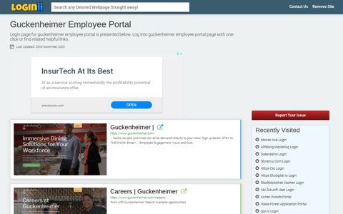 Guckenheimer Employee Portal - Loginii.com