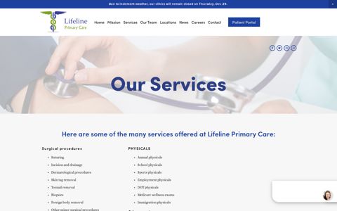 Our Services - Lifeline Primary Care