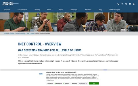 iNet Control - Overview - Industrial Scientific