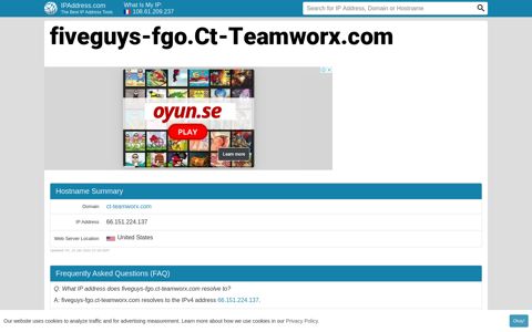 ▷ fiveguys-fgo.Ct-Teamworx.com : TeamworX | Ct Teamworx