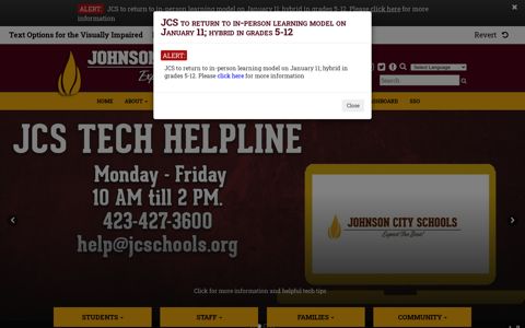 Johnson City Schools: Home
