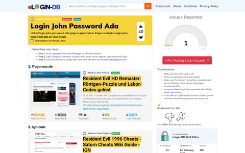 Login John Password Ada - штыефпкфь login 0 Views