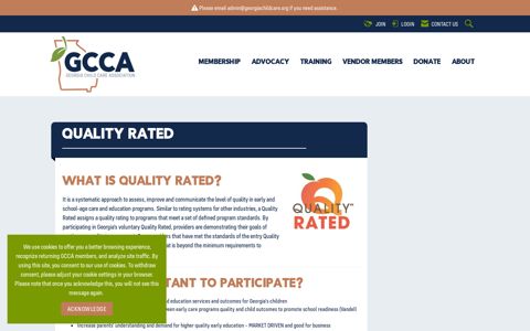 Quality Rated - Georgia Child Care Association