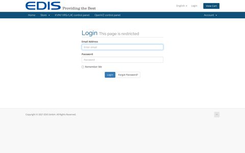 Client Area - EDIS GmbH
