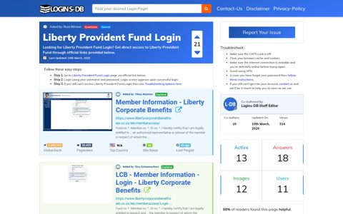Liberty Provident Fund Login - Logins-DB