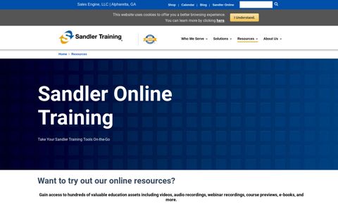 Sandler Online | Sandler Sales Training Resources