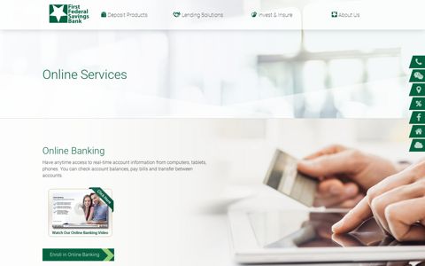 Online Banking | First Federal Savings Bank