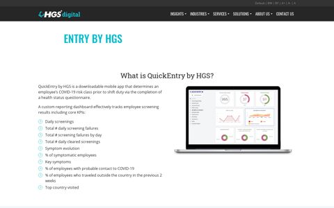 QuickEntry by HGS | HGS Digital