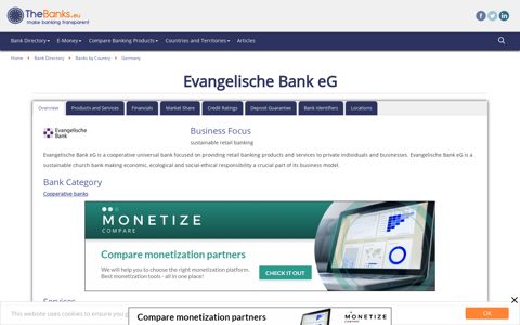 Evangelische Bank eG (Germany), formerly Evangelische ...
