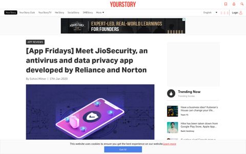 [App Fridays] Meet JioSecurity, an antivirus and data privacy ...