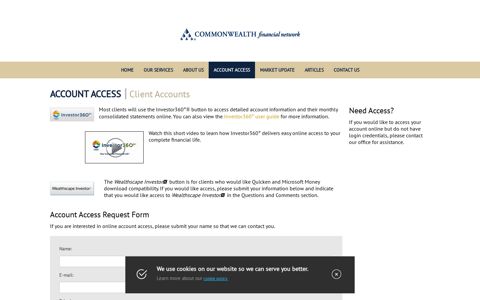 Client Accounts - Commonwealth Financial Network, Sean Flynn