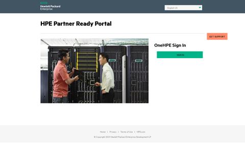 OneHP Login - Partner Ready Portal - HPE.com