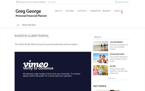 Investia Client Portal | Investia Financial Services Inc.