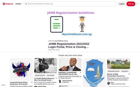 JAMB Regularization 2020 Guidelines, Login Portal, Fee ...